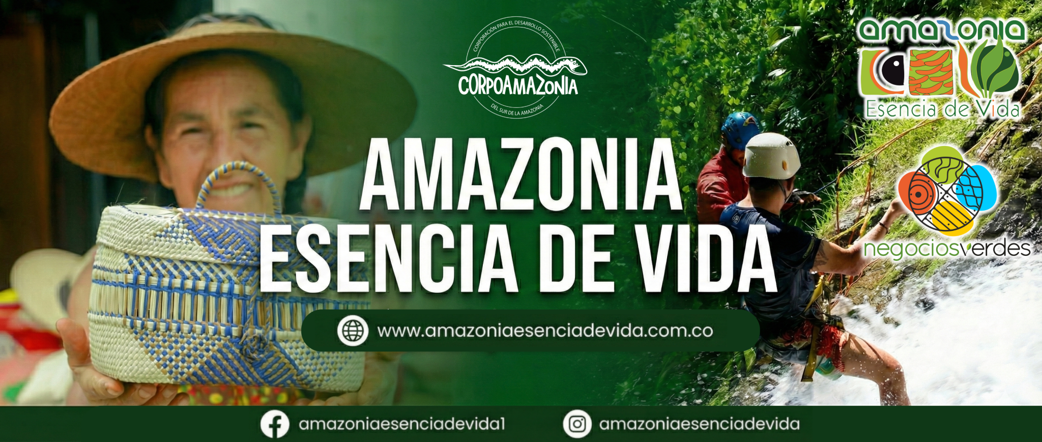 Amazonía Esencia de Vida - Banner principal