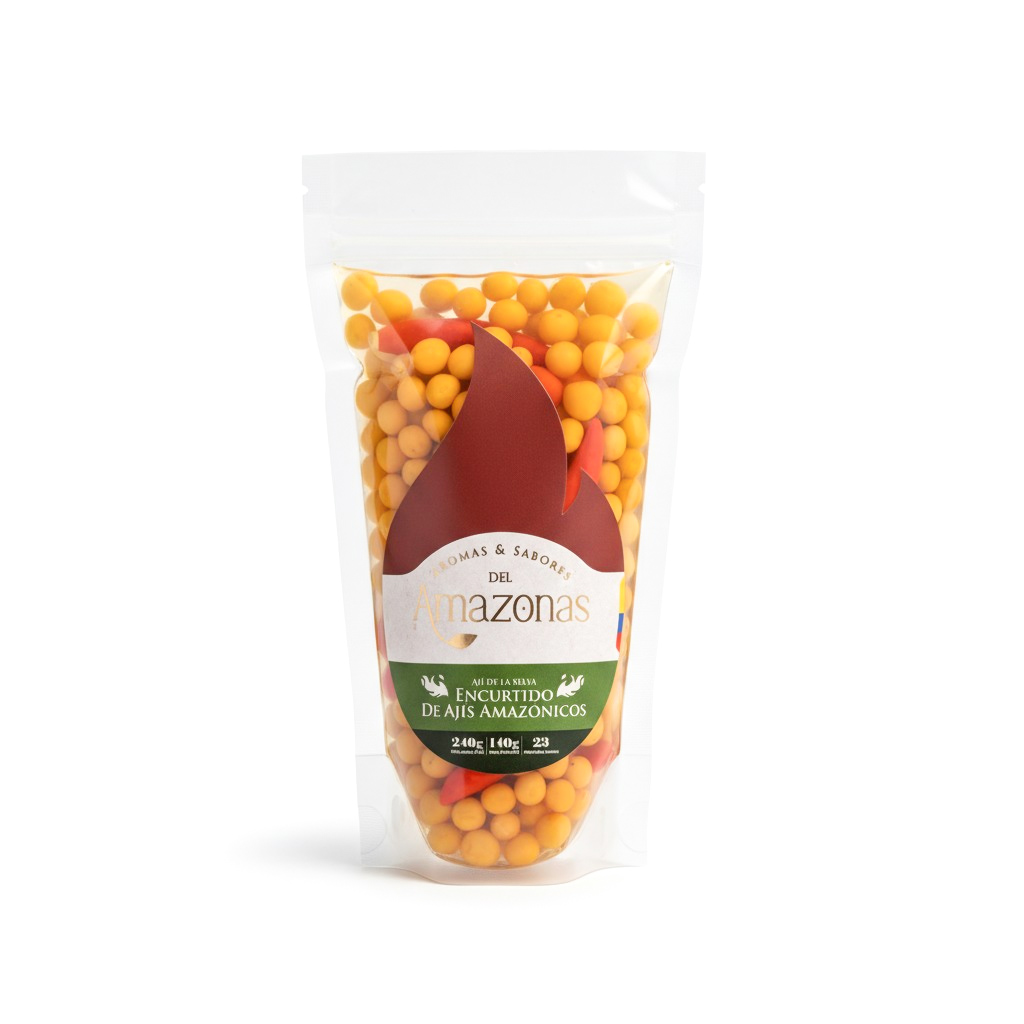 Encurtido de ajís amazónicos 240g