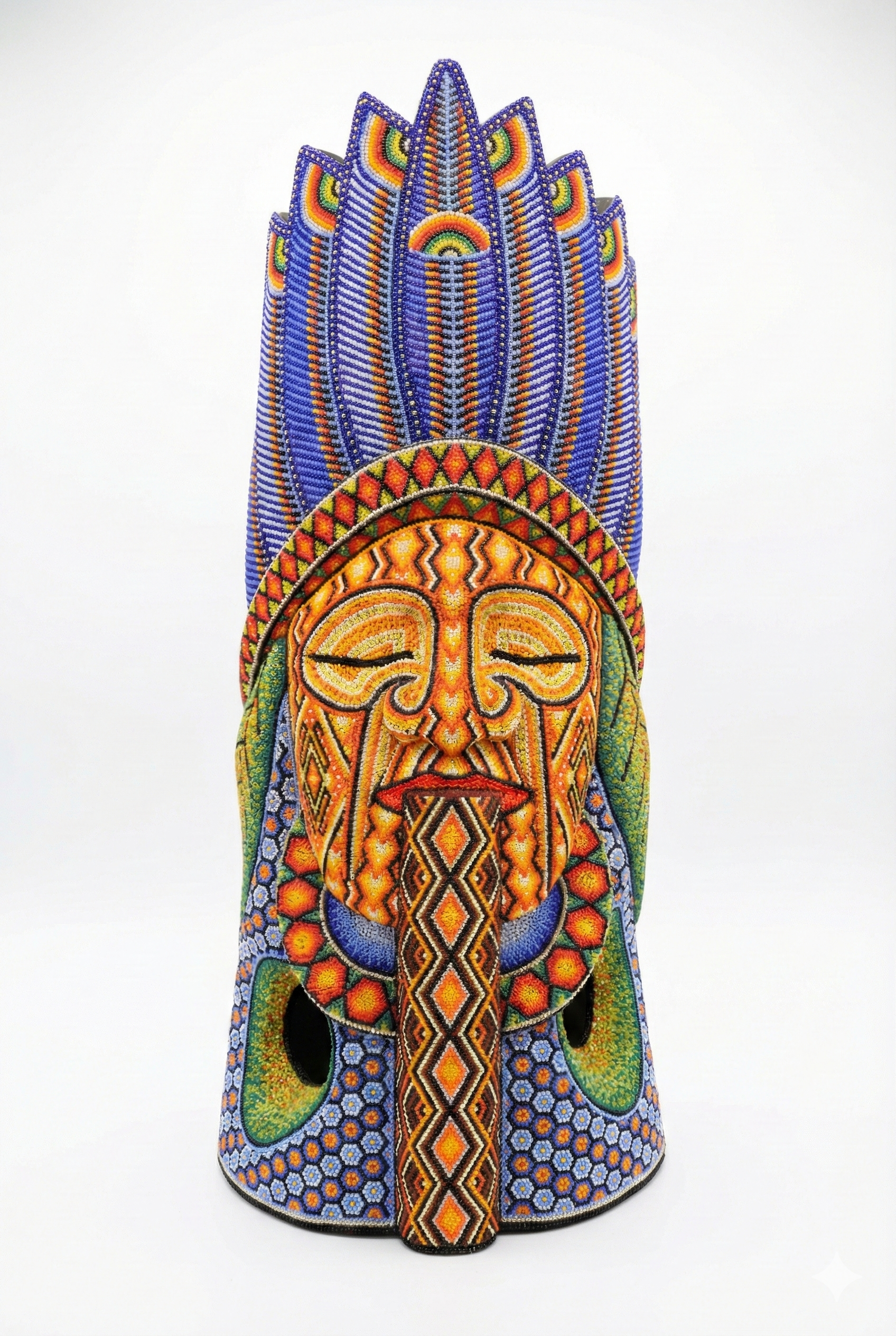 Máscara en Chaquira