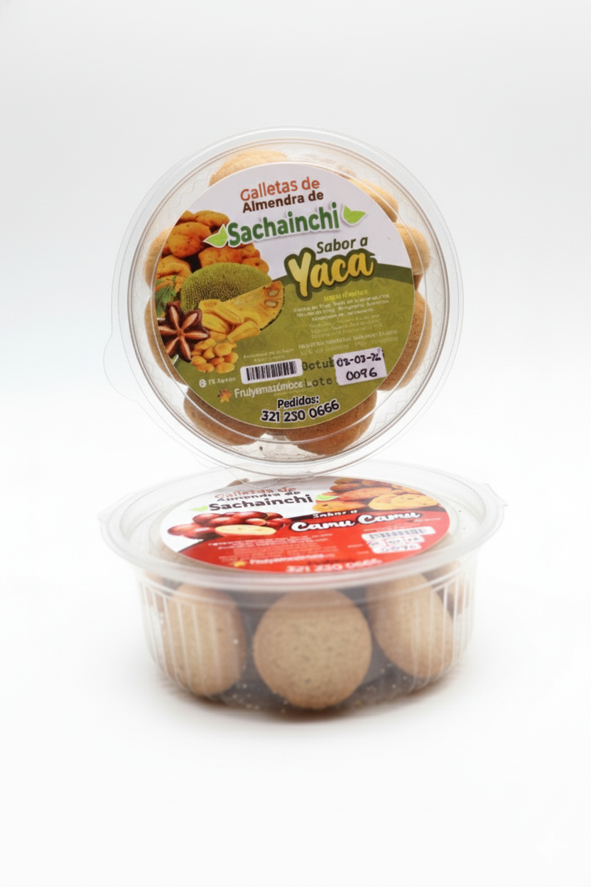 Galletas de Sacha Inchi sabor Yaca