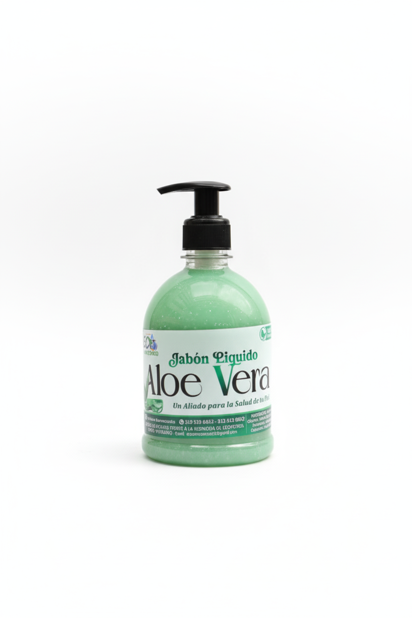 Jabón Líquido Natural Aloe Vera