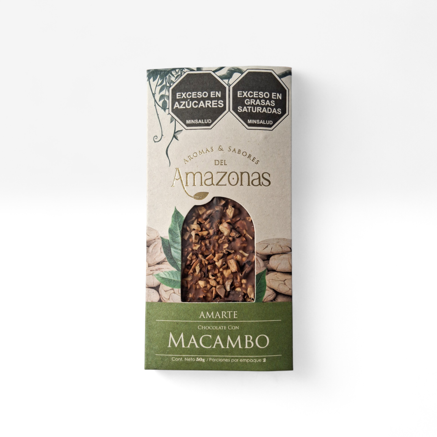 Chocolatina con Macambo 50g