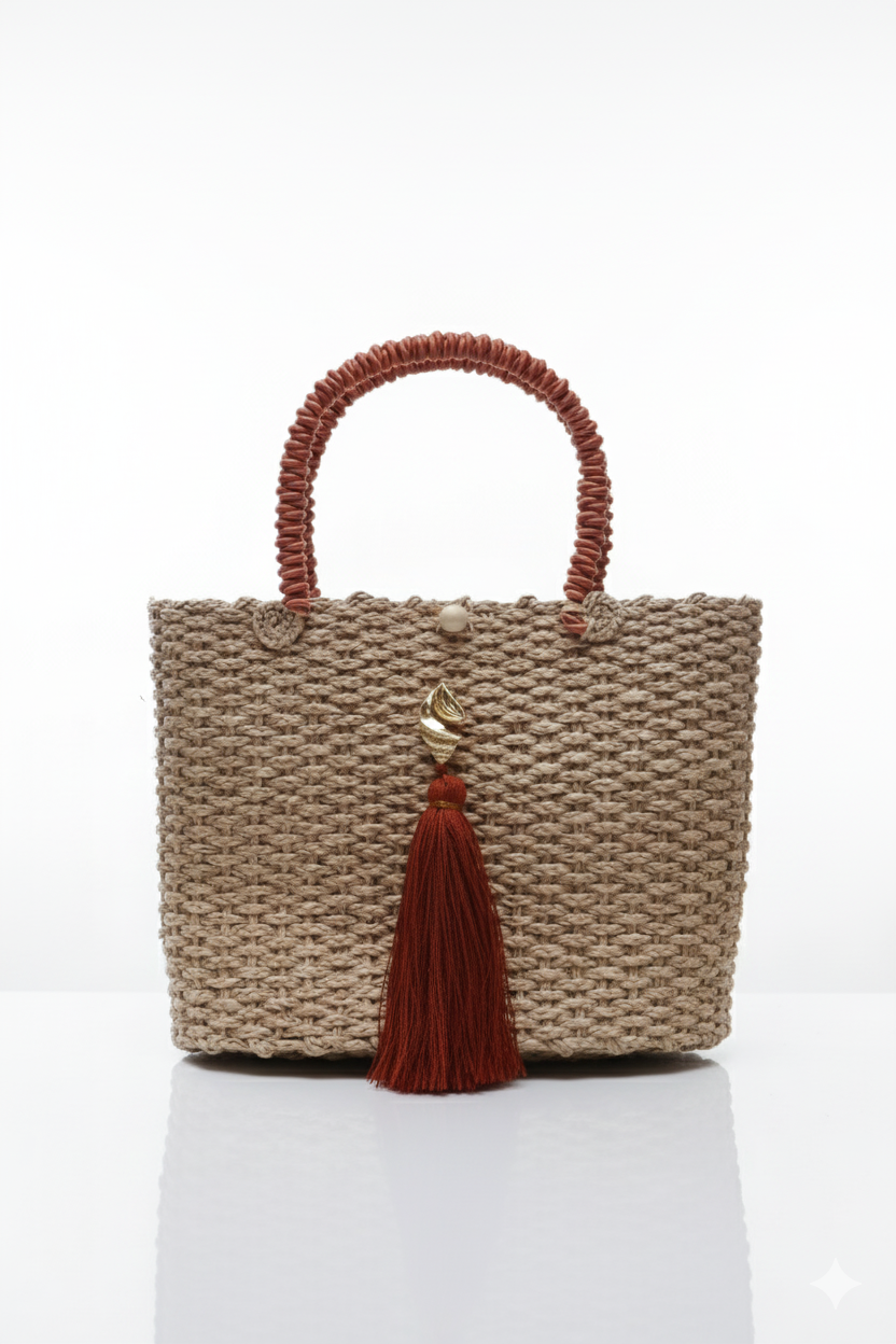 Bolso Artesanal Amazónico en Fibra Natural