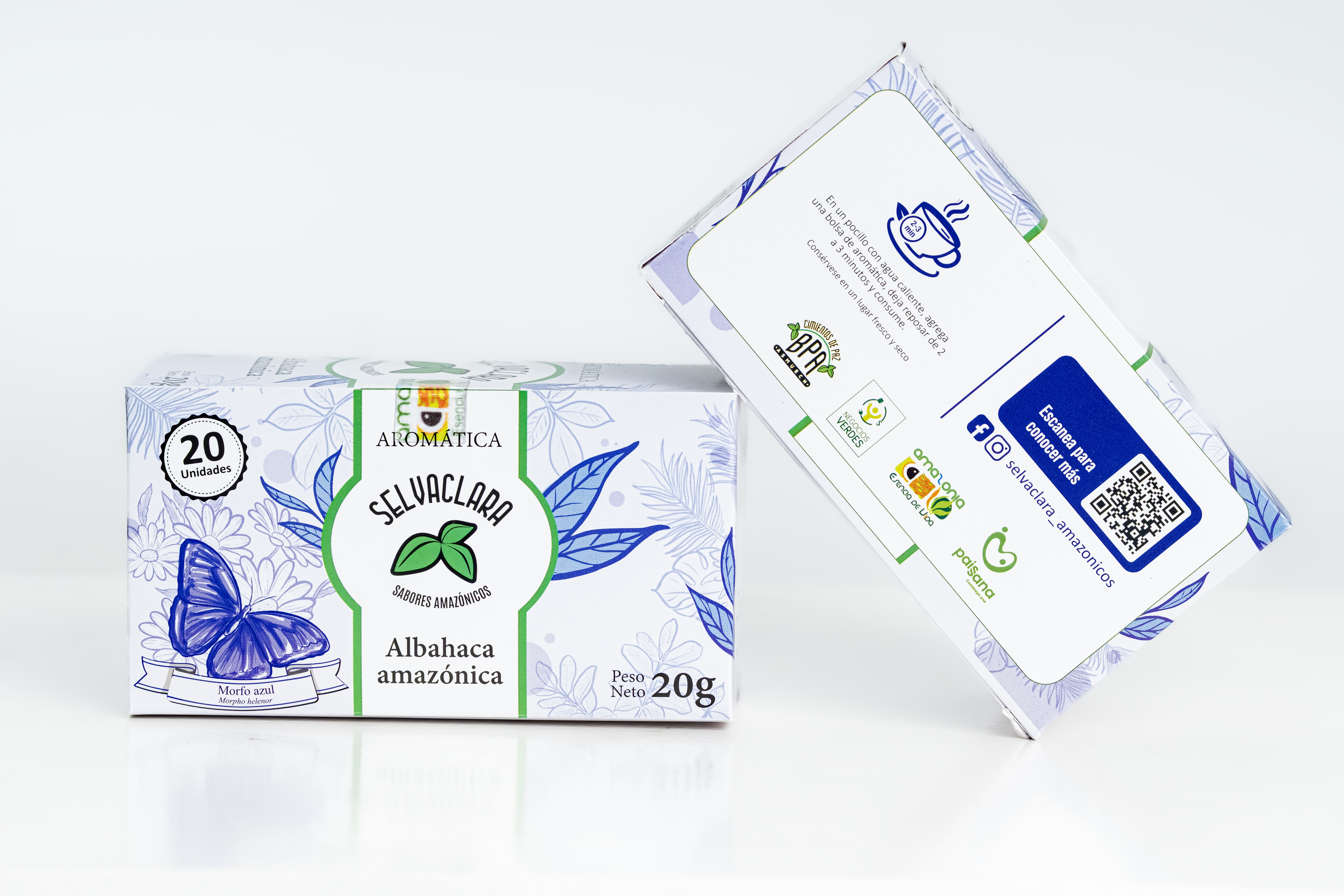 Selvaclara Albahaca Amazónica – Infusión Herbal