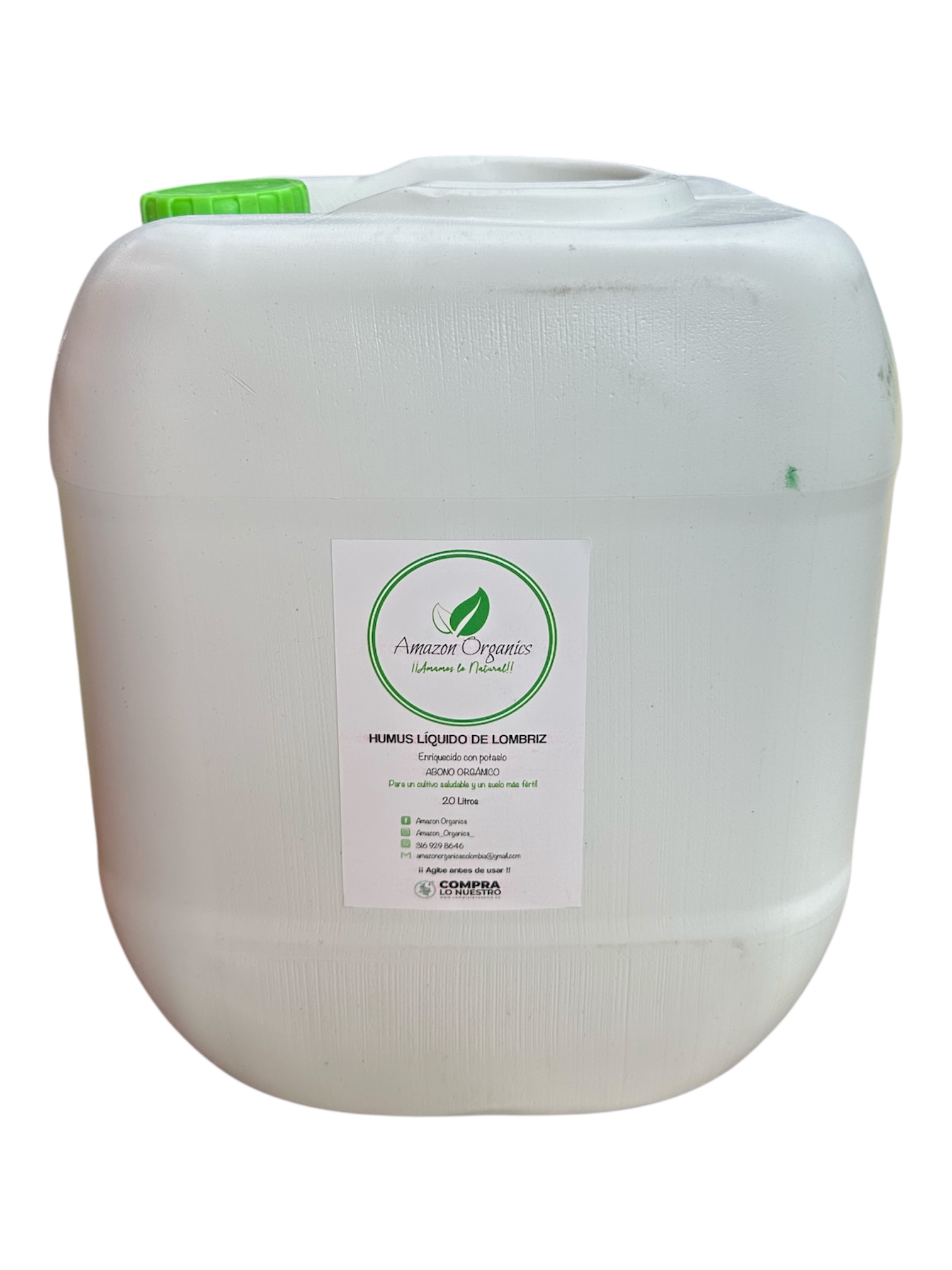 HUMUS LÍQUIDO DE LOMBRIZ 20 L