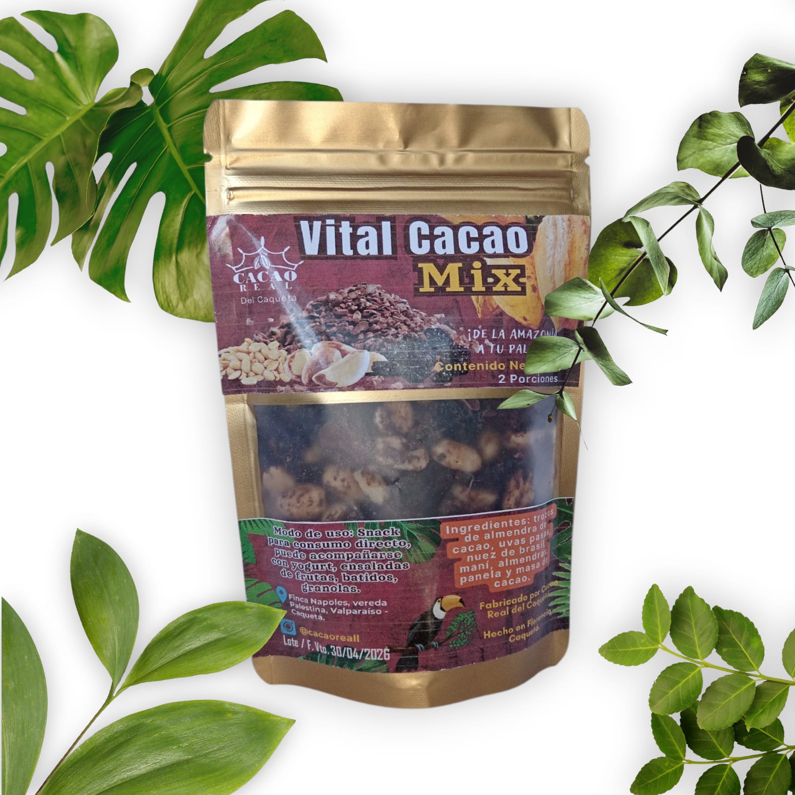 Vital Cacao Mix – Energía Natural Amazónica 70g