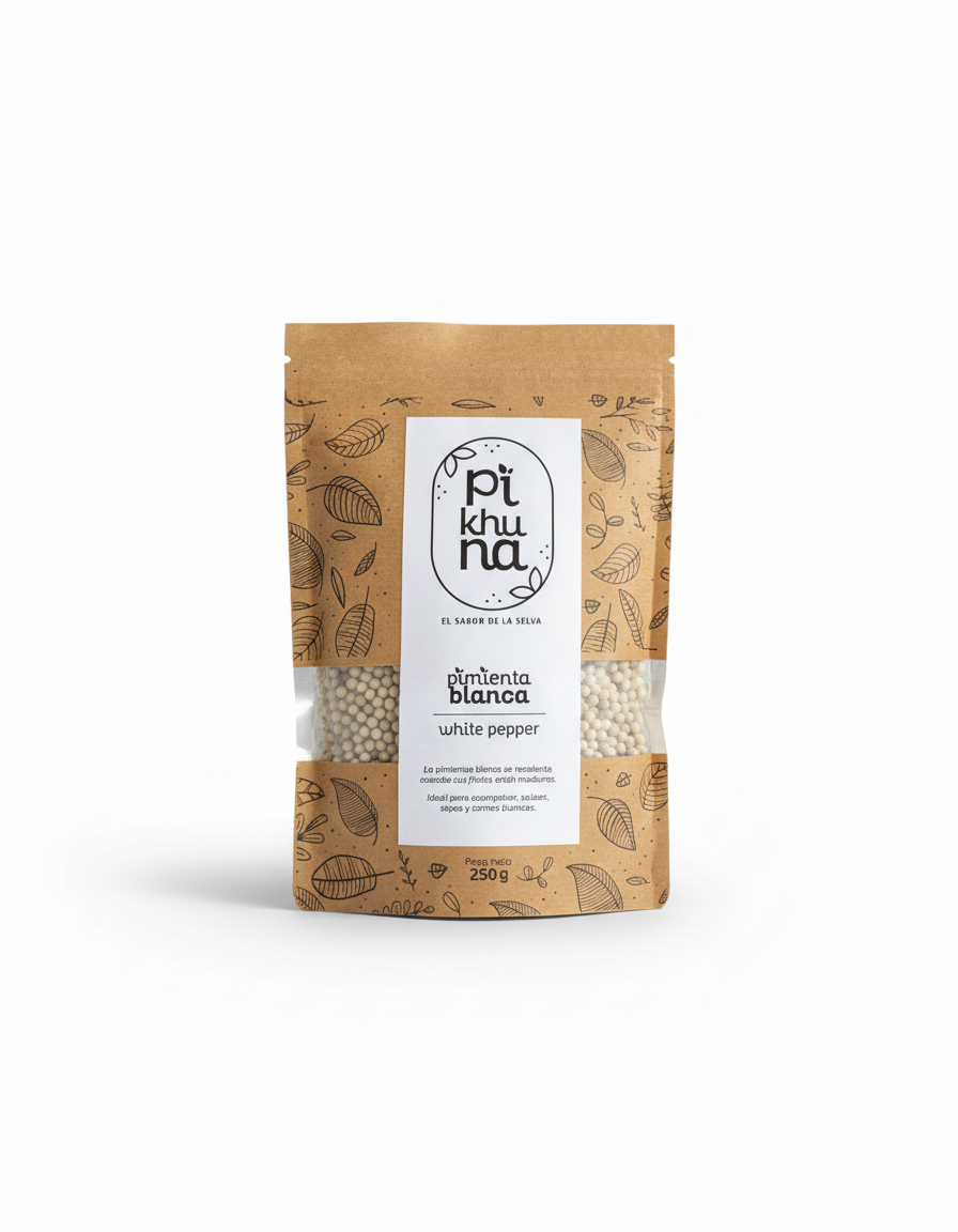 Pimienta Blanca Pikhuna - Grano Selecto