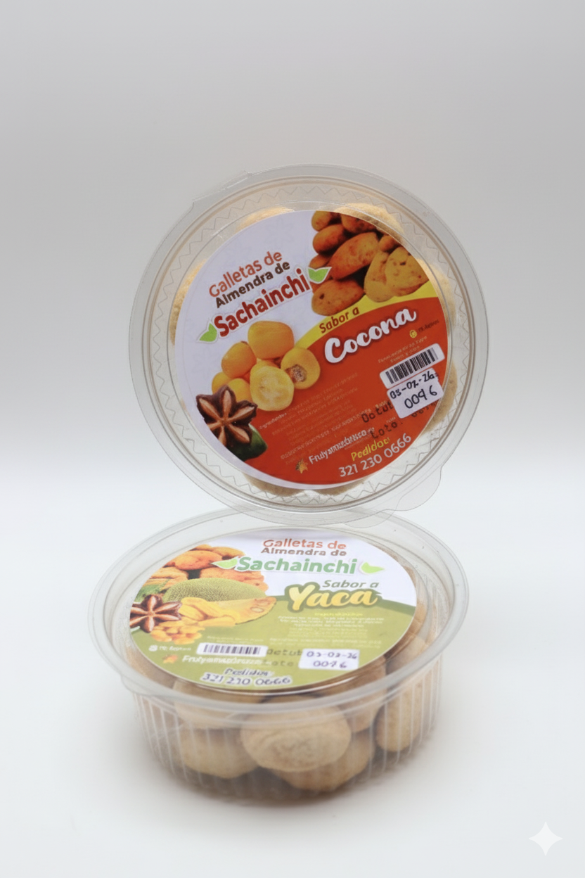 Galletas de Sacha Inchi sabor Cocona