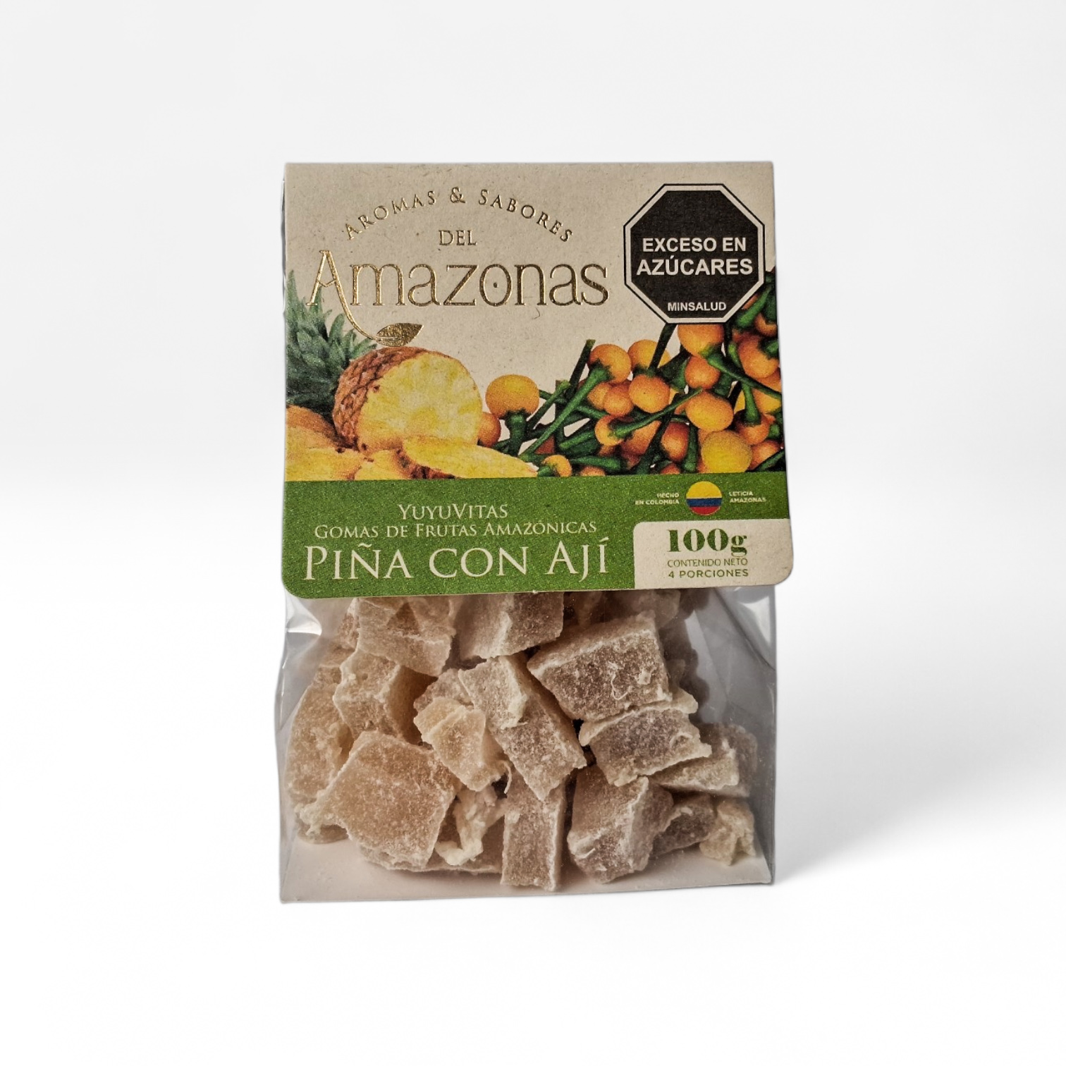 Yuyuvitas - Gomas de Piña con Ají 100g