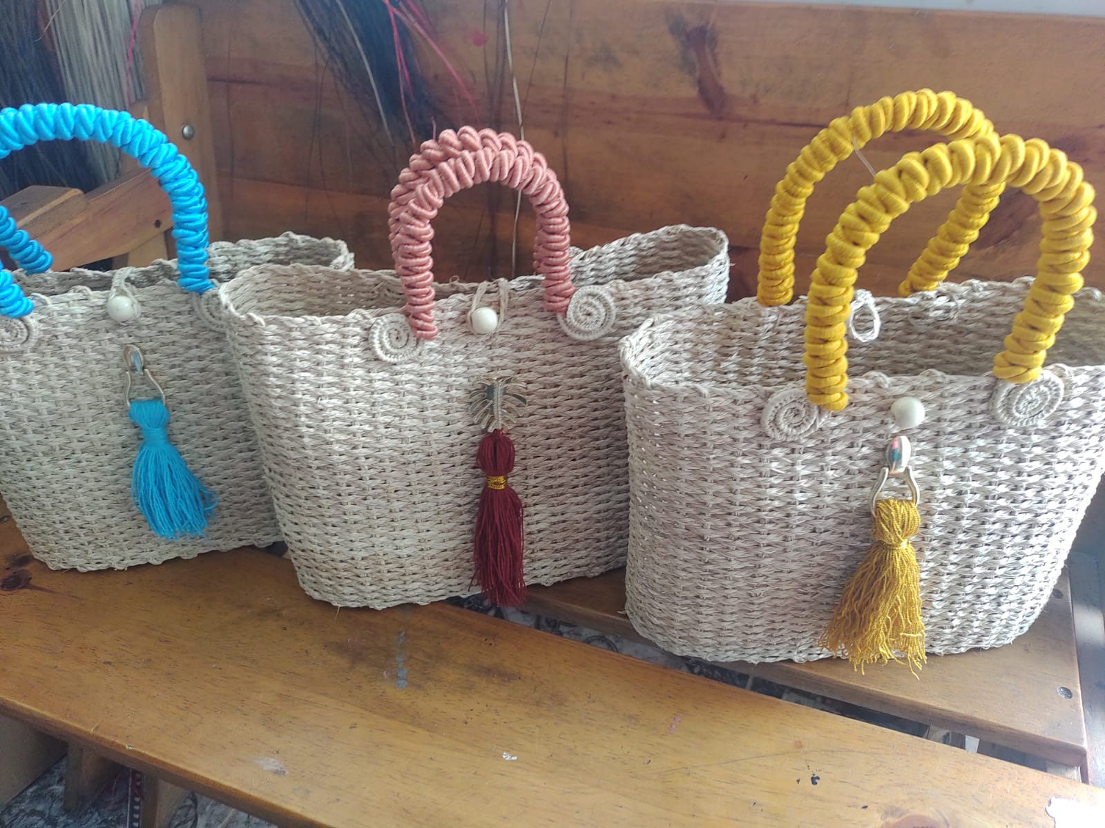 Bolso de Mano Trenzado