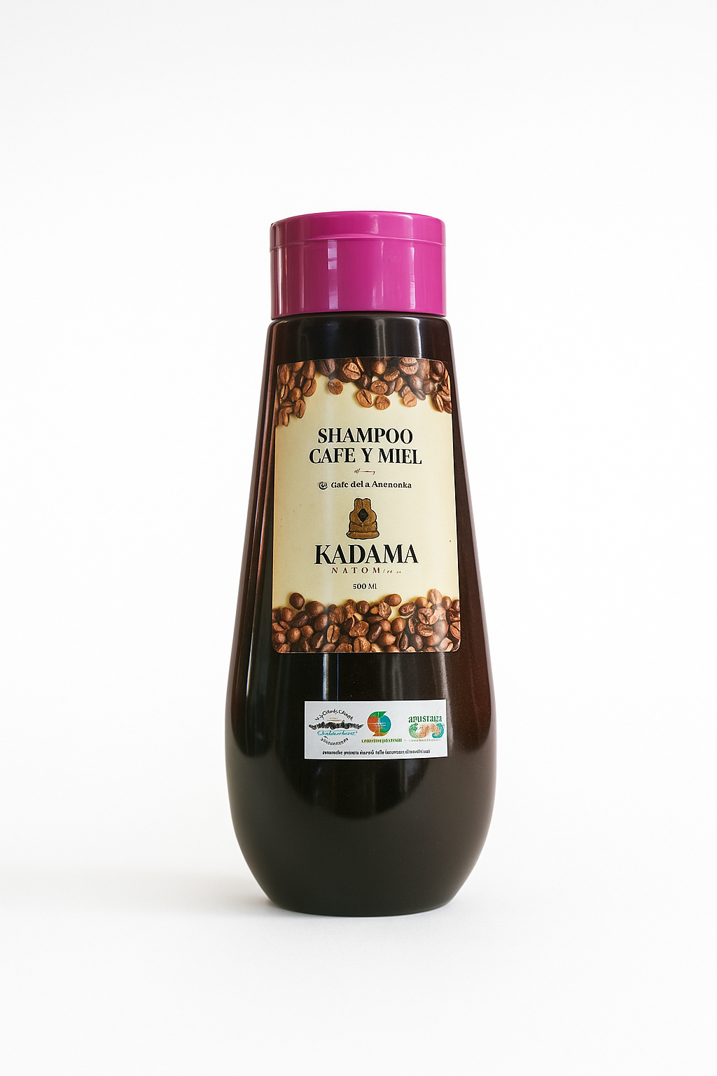 Shampoo Natural de Café y Miel