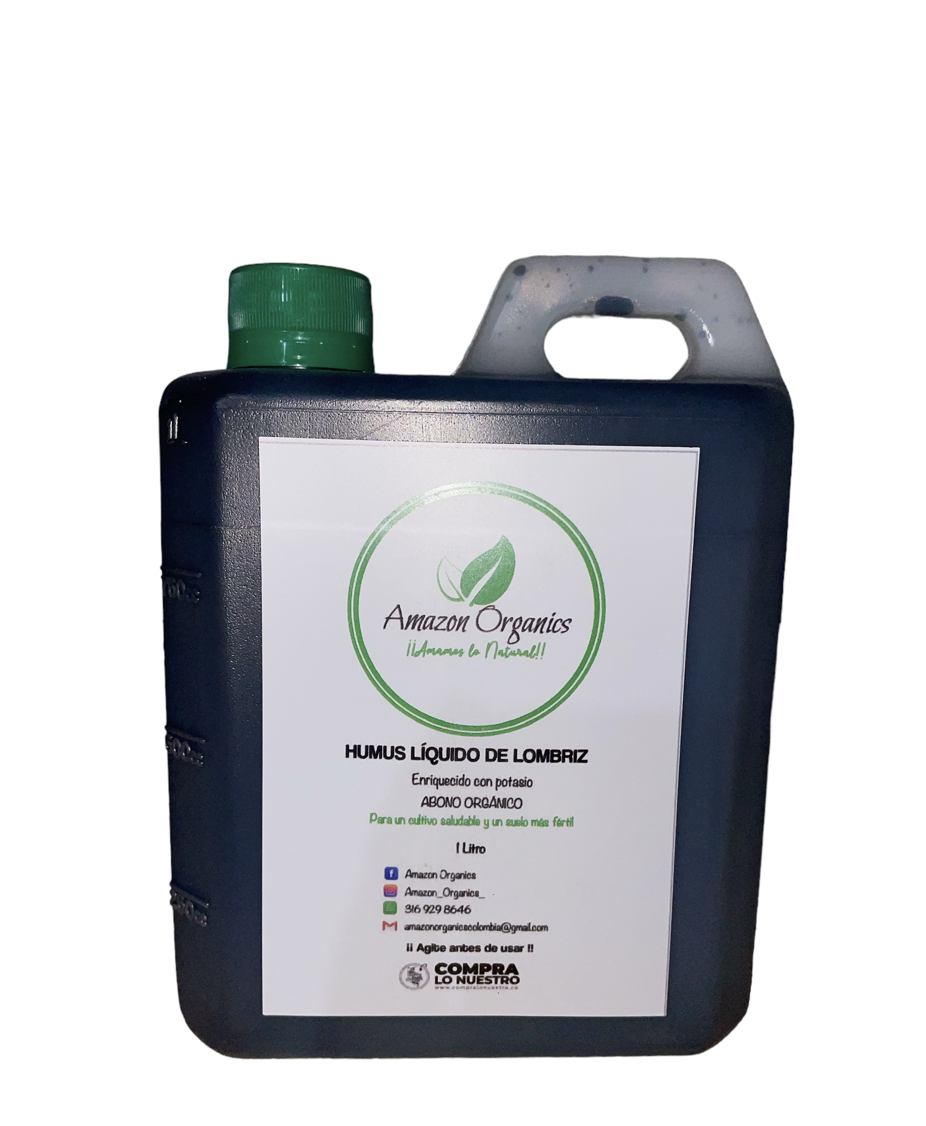 HUMUS LÍQUIDO DE LOMBRIZ 1 L