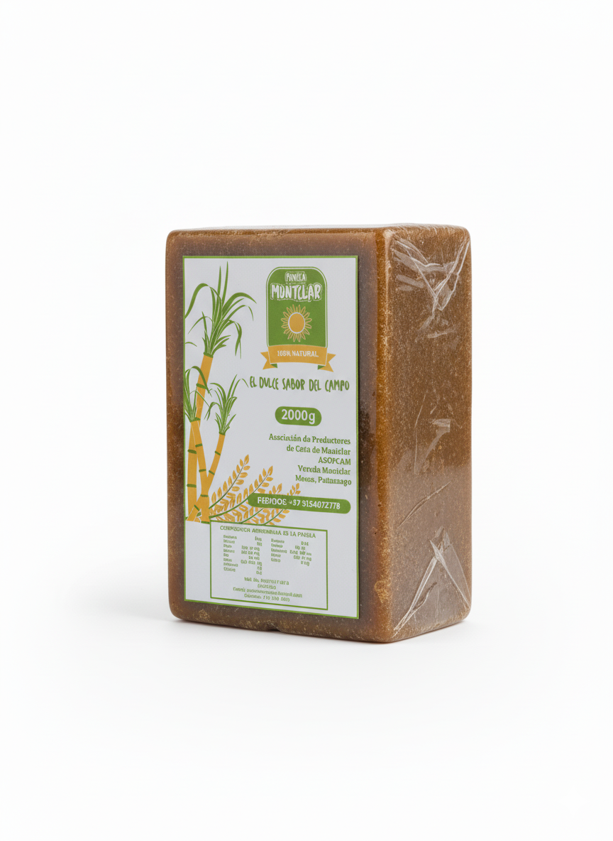 Panela Natural Artesanal en Bloque
