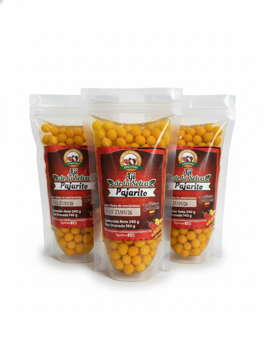 Ají de la Selva Pajarito - Aroma y Sabor