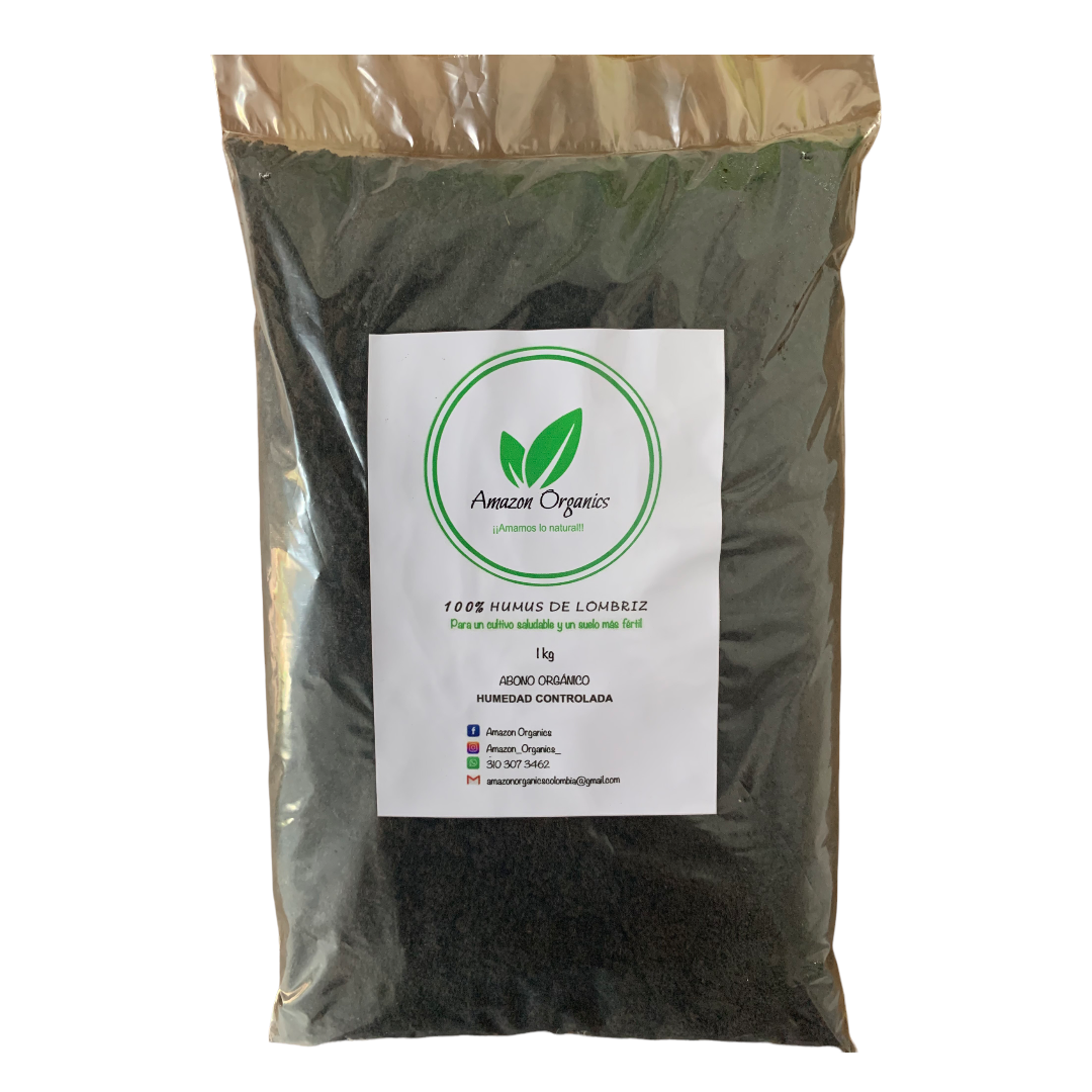 HUMUS SÓLIDO DE LOMBRIZ 1 KG