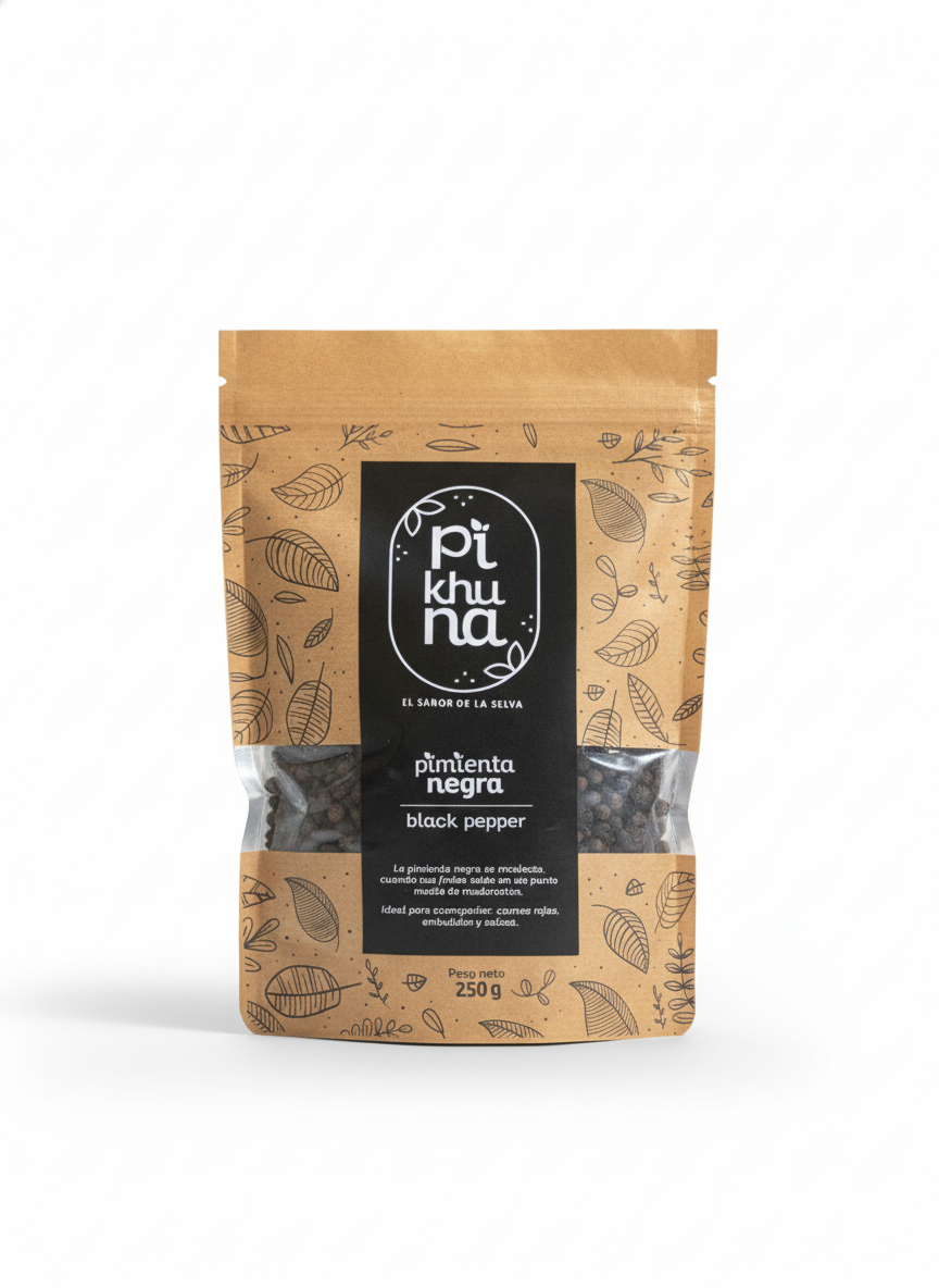 Pimienta Negra Pikhuna - Corazón de la Selva