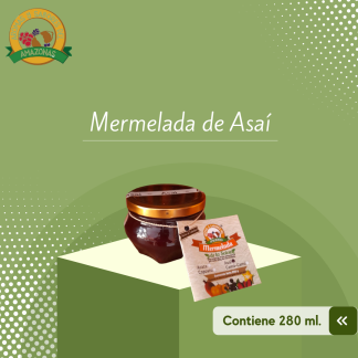 Mermelada de Asaí - Empaque en Vidrio
