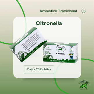 Caja de Aromática Citronella