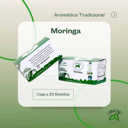 Caja de Aromática Moringa