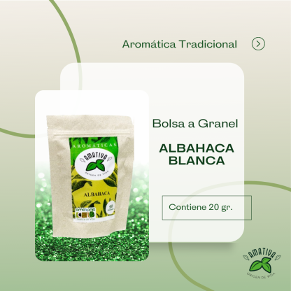 Bolsa a Granel Albahaca Blanca