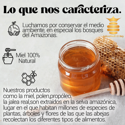 Miel de Abejas 550 ml - Image 3