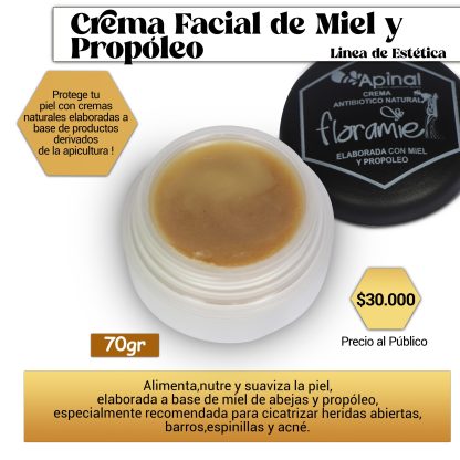 Crema Facial de Miel y Propóleo - Image 2