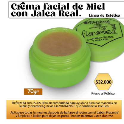 Crema Facial con Miel y Jalea Real - Image 2