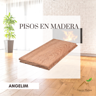 Piso en Madera Angelim