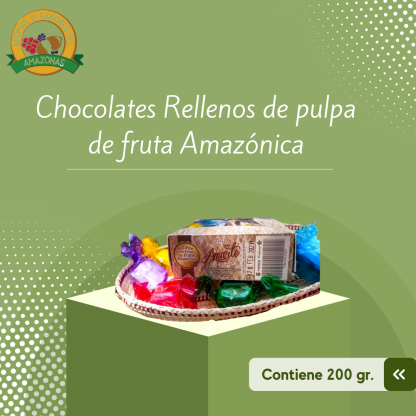 Chocolate con Relleno de Fruta Amazónica