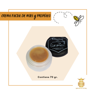 Crema Facial de Miel y Propóleo
