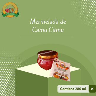 Mermelada de Camu Camu - Empaque Vidrio
